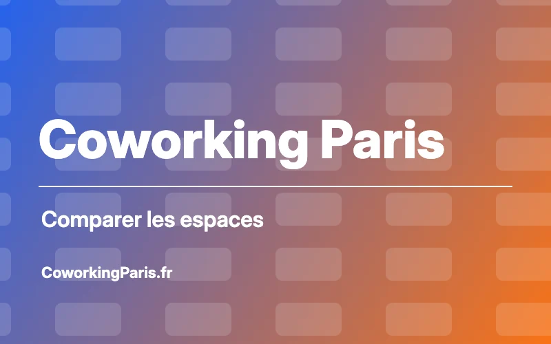 Espace de coworking Patchwork Iena à Paris